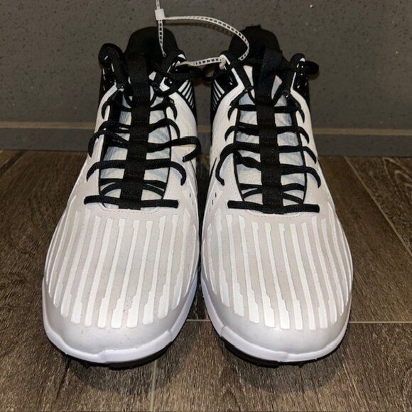 Nike Alpha Menace Strong Football Cleats White Black IB2572-100 Men Size 14.5 main image 6